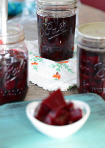 This seems to be the year that people are growing a garden that haven't had one in the past.  Maybe some of you are trying new garden veggies and are wondering what you can do with all that glorious goodness that your garden is producing.  I'm sharing one of our family's favorite garden recipes with you...pickled beets.  Wondering how to can pickled beets?  Don't worry, I'll explain and you'll be surprised at how easy it is!