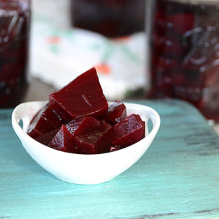 This seems to be the year that people are growing a garden that haven't had one in the past. Maybe some of you are trying new garden veggies and are wondering what you can do with all that glorious goodness that your garden is producing. I'm sharing one of our family's favorite garden recipes with you...pickled beets. Wondering how to can pickled beets? Don't worry, I'll explain and you'll be surprised at how easy it is!