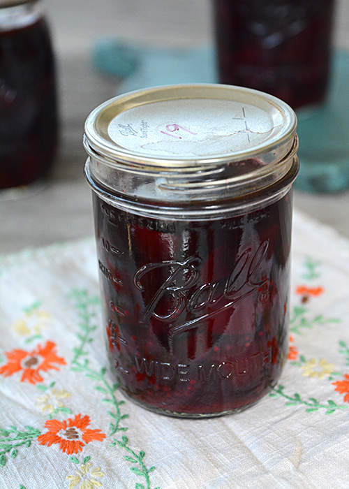 This seems to be the year that people are growing a garden that haven't had one in the past.  Maybe some of you are trying new garden veggies and are wondering what you can do with all that glorious goodness that your garden is producing.  I'm sharing one of our family's favorite garden recipes with you...pickled beets.  Wondering how to can pickled beets?  Don't worry, I'll explain and you'll be surprised at how easy it is!