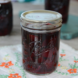 This seems to be the year that people are growing a garden that haven't had one in the past.  Maybe some of you are trying new garden veggies and are wondering what you can do with all that glorious goodness that your garden is producing.  I'm sharing one of our family's favorite garden recipes with you...pickled beets.  Wondering how to can pickled beets?  Don't worry, I'll explain and you'll be surprised at how easy it is!