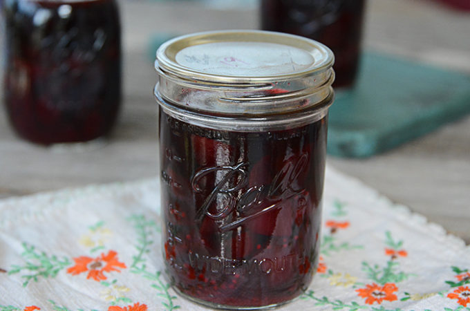 This seems to be the year that people are growing a garden that haven't had one in the past. Maybe some of you are trying new garden veggies and are wondering what you can do with all that glorious goodness that your garden is producing. I'm sharing one of our family's favorite garden recipes with you...pickled beets. Wondering how to can pickled beets? Don't worry, I'll explain and you'll be surprised at how easy it is!