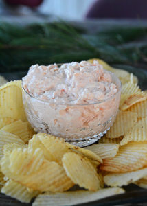 Are you looking for a decadent appetizer to serve at your holiday gathering?  Look no further than this recipe for Shrimp Dip!