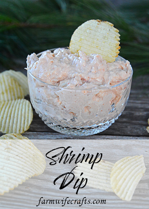 Are you looking for a decadent appetizer to serve at your holiday gathering?  Look no further than this recipe for Shrimp Dip!