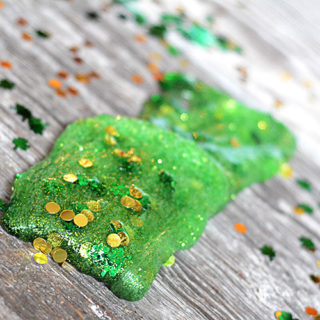 Are you looking for a green craft to celebrate St. Patrick's Day with your kids or students?  This St. Patrick's Day Green Slime is easy to whip up with just a few household ingredients.